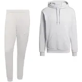 Adidas Entrada 26 Hoodie Joggingpak Grijs Wit