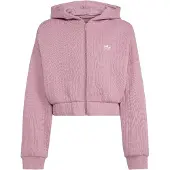 Adidas Sweatvest 'LOOSE PADDED RIB ZIP' mauve