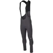 Agu Essential - Bibtight - Fietsbroek met bretels - Heren - Black - Reflecterend - Siliconen gripper - L