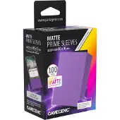 GameGenic Prime Matte Sleeves 66x91mm Paars (100 stuks) - Boxed