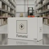 Famanu – Gouden metalen kleerhangers, set van 20, stevig draadontwerp met inkepingen