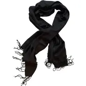 AWR Premium kwaliteit dames sjaal / Wintersjaal / lange sjaal - Zwart