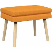 vidaXL Dubbel-laags bank Dongeel 60 x 40 x 46 cm Stof