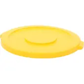 Rubbermaid Deksel voor Brute container 121 l, rond, geel
