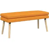 vidaXL Dubbel-laags bank Dongeel 110 x 40 x 47 cm Stof