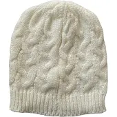 AWR Premium Kwaliteit Dames Muts / Beanie - Hoogwaardige kwaliteit | Wit