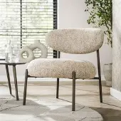Hoyz fauteuil round tissee cargo zandkleur