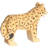 Wudimals - Houten Leeuwenfiguur - K-PLAY