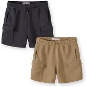 MINOTI Broek camel / zwart