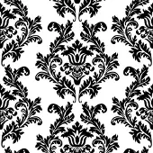 Maki - Lunch servetten - White & Black Wallpaper