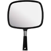 Markenlos – Vierkante mini make-upspiegel 12x vergroting, compacte reisspiegel voor handtas