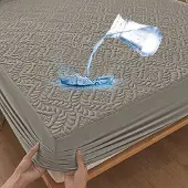 Famanu – Premium waterdichte matrasbeschermer 90x200 cm, super absorberend en ademend