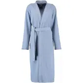Cawö Badjas Women 812 Uni Kimono Blauw-40 / 42