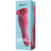 Teazers - Vibrator met Likkende Clitoris Stimulator - Vibrators voor Vrouwen - Sex Toys voor Vrouwen - Vibrators - Dildo’s - Clitoris Stimulator - Tong Vibrator - Rood