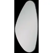 Balmani Auro organische toiletspiegel mat zwart 45 x 75 cm