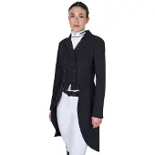 Equestro Black Label Strass Slipjas Dames Zwart XS
