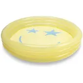 Swim Essentials - Zwembad - Ø150 cm - Geel - Smiley - baby