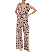 ONLY Onlmaine s/l jumpsuit jrs birch/brick red(main
