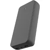GP B+ Powerbank 20000 mAh LiPo USB-A, USB-C Grijs Statusweergave