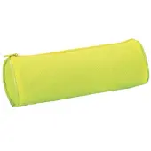 AWR Hoogwaardige School Etui / Werk Etui | Pennenzak / Pennenhouder | Schoolspullen | 1-Vaks - Geel