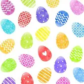 Ppd Lunch servetten - Colorful Easter