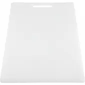 Famanu - Kunststof Snijplank Wit – 35x25x0,9 cm – Antislip & Vaatwasserbestendig