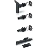 Markenlos accessoire set voor regenwateropslagtanks - 5-delig, 180x45x230 mm
