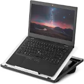 Famanu - Verstelbare laptopstandaard met kussen – en draagbaar – wit