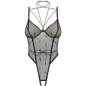 Obsessive - Freedom Anniverse Special Kruisloze Teddy - Zwart