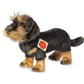 HERMANN Teddy Knuffel Hond Ruwharige Teckel