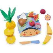 Tender Leaf Toys Tropical Fruit Chopping Board Toy Veelkleurig Kinderen