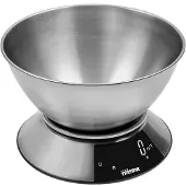Tristar KW-2453 - Keukenweegschaal digitaal - Tot 5kg - tot 1 gram nauwekeurig - RVS