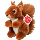 Teddy HERMANN® Teddy Hermann TH-908432, Veverka - knuffel, geschikt voor kinderen vanaf 3 jaar
