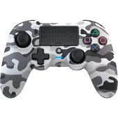 Nacon Manette Gaming sans fil Bluetooth pour PS4 Gris Camo