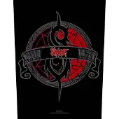 Slipknot Embleem - Crest - voor Geen - zwart-rood-grijs - Maat Standard