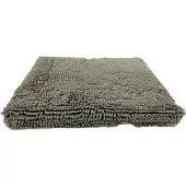 Dog Gone Smart Pet Products Zachte Microfiber Kussenpad, Grijs, 23x36 Groot (DGSDDCP2321)