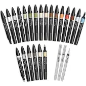 Winsor & Newton - Promarker Set, Interiors 25pcs + Wallet (839996)