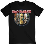 Ginza.se Iron Maiden - Eddie Evolution Heren T-shirt - XL - Zwart