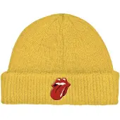 Ginza.se The Rolling Stones - 72 Tongue Beanie Muts - Geel