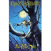 Iron Maiden Vlag - Fear Of The Dark - voor Geen - meerkleurig - Maat Standard