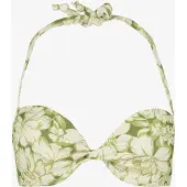 Osaga voorgevormde dames bikinitop met bloemenprint maat XXL