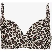 Osaga voorgevormde dames bikinitop panterprint maat S