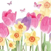 Ppd - Lunch servetten - Hello Spring