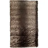 AWR Fashionable Fleece Dames Sjaal / Thermo Scarf | Ronde Warme Sjaal - Bruin