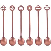 Sambonet Theelepel Party Oriental Living Antique PVD Copper (6-Delig)