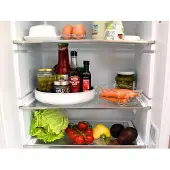 Markenlos - Draaiplateau 25 cm keuken koelkast kunststof ronde organizer