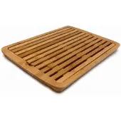 Famanu - Broodsnijplank – Hout – 35x24x1,7 cm – Met Kruimelvanger