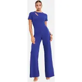 Lipsy Jumpsuit ultramarine blauw