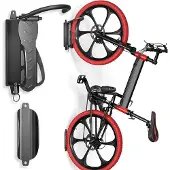 Markenlos - Draaibare fietshanger voor verticale opslag, antislip ontwerp, draagvermogen 30 kg