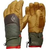 Black Diamond - Skihandschoenen - Impulse Gloves Beeswax Walnut voor Unisex - Maat S - Geel